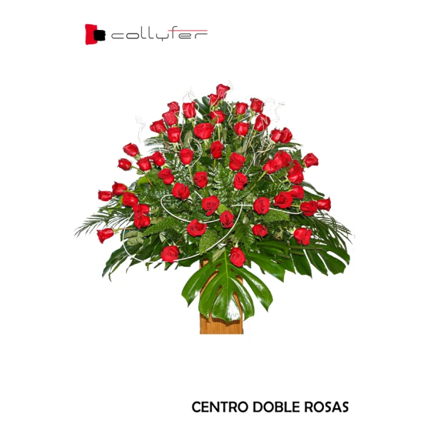 CENTRO DOBLE ROSAS